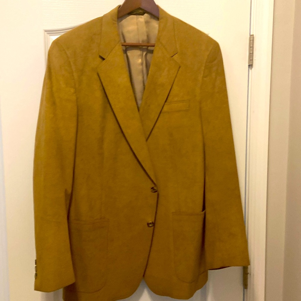 Authentic Suede Leather Sportcoat